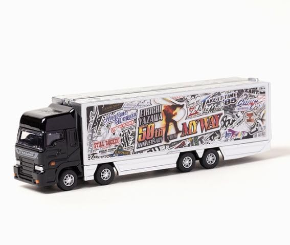 EIKICHI YAZAWA ゴールドミニカー 未開封】矢沢永吉 トランポ型ミニカー STAY ROCK 金色 ゴールド