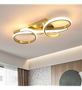 Deckenlampe LED Modern, 36W Kronleuchter Deckenleuchte, 3000K Warmweißes Licht Acryl LED Deckenbe...