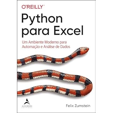 Capa do livro Python para excel: um ambiente moderno para automação e análise de dados