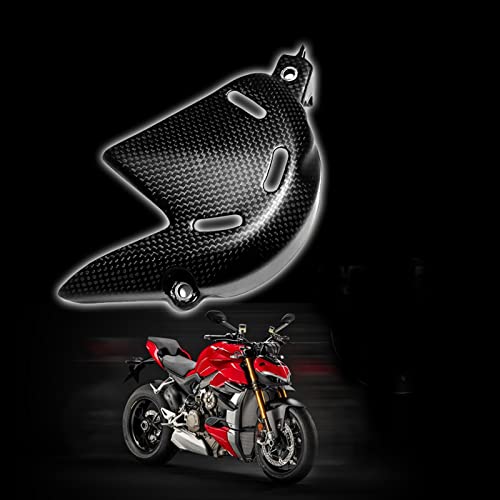 Garde pignon carbone Ducati Superleggera V4 eviter projection graisse