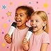 Mini Karaoke Machine for Kids, 2025 TOP Toys Birthday Gifts Ideas for Girls Ages 4, 5, 6, 7, 8, 9, 10, 12+ Years Old, Portable MP3 Player with 2 Wireless Mics for Party