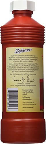 Zeisner Curry Ketchup 17.5 ounce