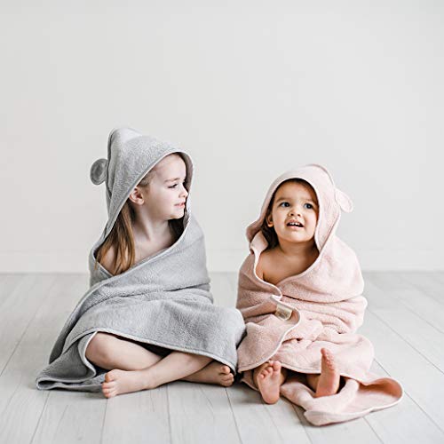 Natemia Organic Hooded Baby Towel – Ultra Soft And Absorbent Cloud Touch Cotton Hooded Bath Towels For Babies, Toddlers #TOP4