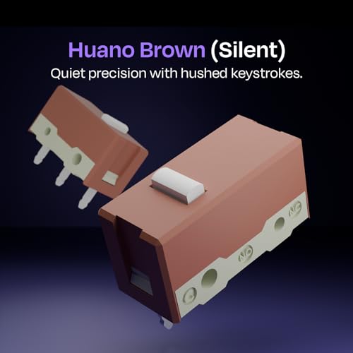 Image of Kreo Variety Pack of 3 Switches - Huano Brown, Kalih Gm 2.0, TTC Gold, Compatible With All Mice,Push Button