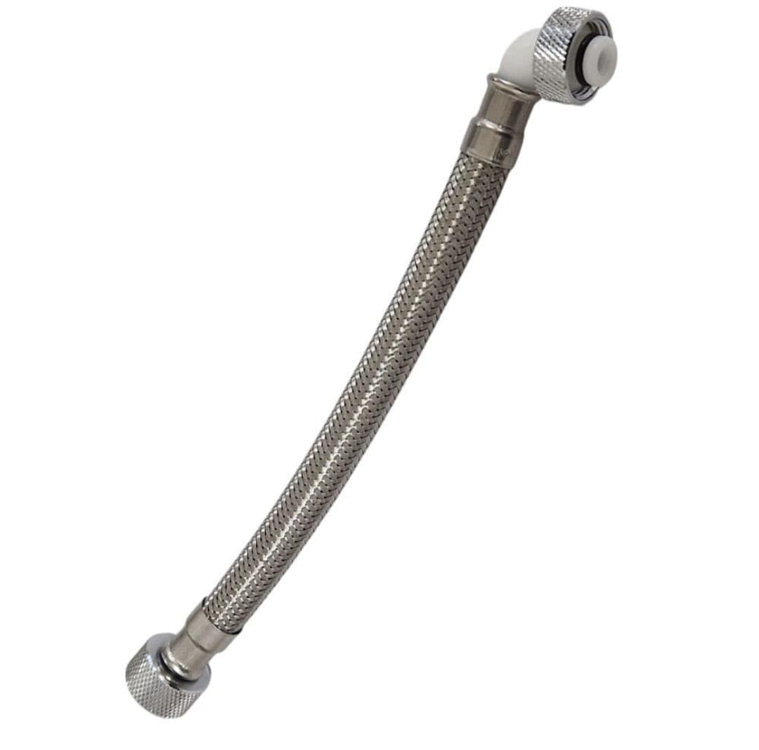 Plumbspare Braided Hose Pipe for Jaguar Concealed Tank, Elbow Type, 3/8 Size Thread, Both Side Fittings-image-11