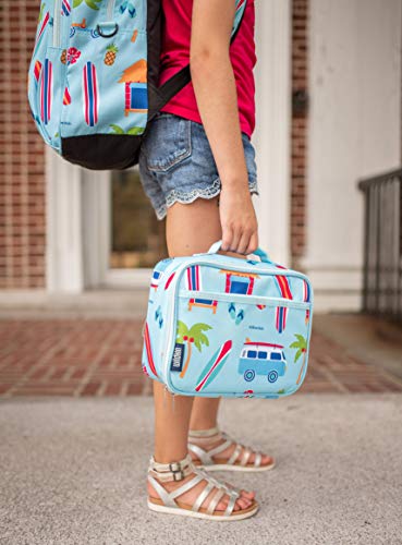 Wildkin Kids Insulated Lunch Box Bag For Boys & Girls, Reusable Kids Lunch Box Is Perfect For Elementary, Ideal Size For Packing Hot Or Cold Snacks For School & Travel Bento Bags (Surf Shack) #TOP5