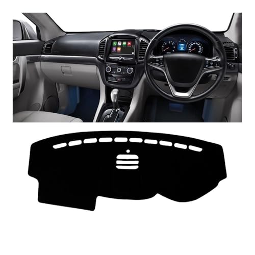 Tapis anti-dérapants tableau bord Captiva protection antidérapante console RHD noir