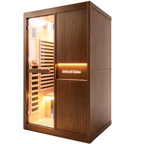 HOSAUNA 2-Person Indoor Infrared Sauna 2200W