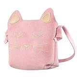 Gut Material: Die Oberfläche der Tasche besteht aus PU-Leder, ist leicht zu reinigen und kann mit Wasser gewaschen werden. Das Futter ist aus hochwertigem Plüschmaterial hergestellt, weich und langlebig.