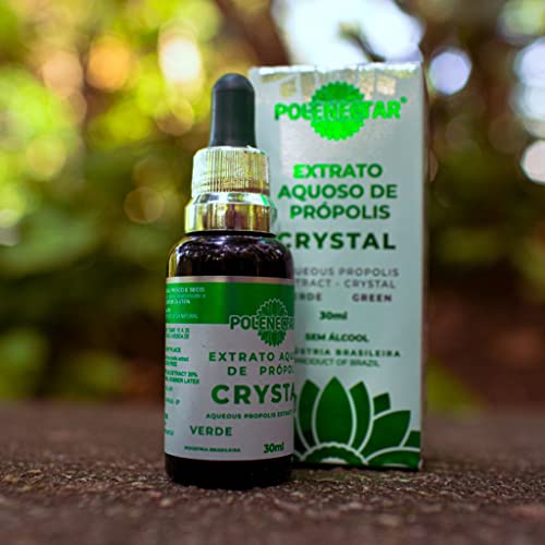 Polenectar 10 Bottles Green Propolis Crystal – Aqueous Solution Extract 30Ml #TOP1
