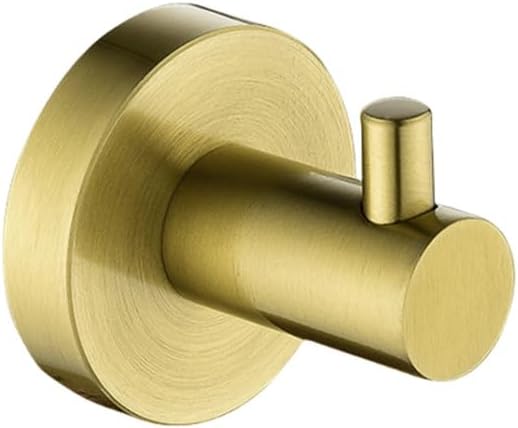 Bathroom Accessories Towel Rack Shelf Paper Holder Chrome Plated Toilet Brush Holder Towel Ring Robe Hook Bathroom Hardware,Robe Hook 2 Hooks