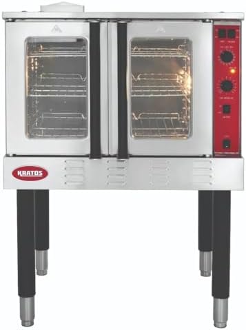 Commercial Electric Convection Oven, Full Size Free Standing Convection Oven for Restaurants, 1 Phase, 208V (29Y-056)