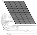 ANRAN Security Camera Wireless Outdoor Solar Panel, IP65, Compatible with Rechargeable Battery Powered Security Cameras CCTV Cameras