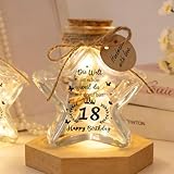 18. geburtstag geldgeschenk, LED Flaschenlicht Sternform, Wunscherfüller Geldgeschenke Dekoflasche, geschenke für 18 jährige mädchen junge, Geburtstag Tischdeko, Geschenkideen Geburtstagsgeschenk