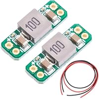 Orivin 2 Stück LC 3A-Filter, 3A DC-Stromrauschminderer für bürstenlose Innenbausätze, eliminiert Welligkeitsstörungen des Videosenders, 50 V, kompaktes Design, 1,2 g