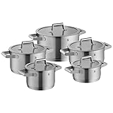 Batería de cocina 5 piezas, cazo incluido, Comfort Line