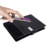 Planner 202x Smart Notebook with Wireless Charger, LED Light, USB & Card Slots, Tech Notebook A5 size. Work Planner Organizer Notebook for Men and Women Work Binder for Personal Organization