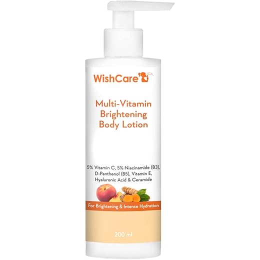 WishCare Brightening Body Lotion - Vitamins & Turmeric - 200