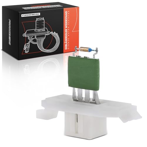 Frankberg Resistencia del Motor del ventilador del calentador Compatible con B-Max JK 2012-Hoy C-Max II 2010-2019 Ecosport 2010-Hoy K.u.g.a II DM2 2013-2016