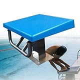 WTRYRN Plateforme de plongeoir Professionnelle pour Piscine, Plateforme de Saut en Acier I...