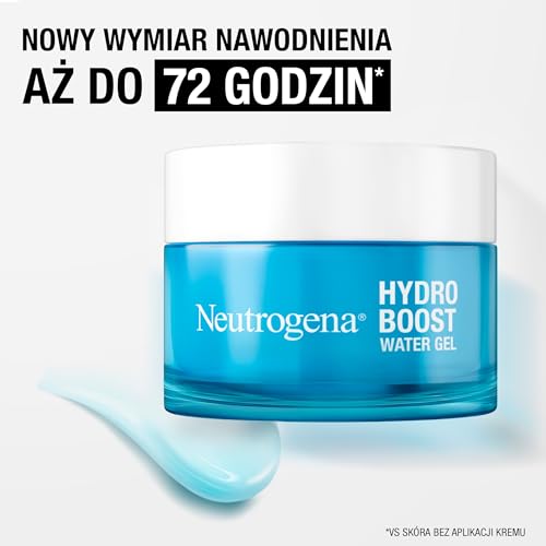 NEUTROGENA® Hydro Boost® Water Gel Nawadniający żel 50ml. Nawadniający żel do cery normalnej i mieszanej, nawilża skórę i wzmacnia jej barierę ochronną. Beztłuszczowa formuła, nie zatyka porów.
