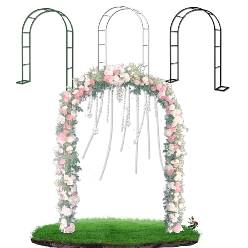 Arche de mariage en métal et pergola de jardin pour une décoration florale