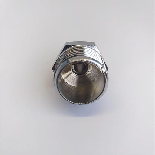 Conexão em Metal Cromado Rosca Macho ½” Saída Engate ¼” Ideal para Instalação de Filtros de Água
