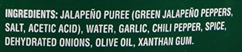The Pepper Plant Chunky Garlic Hot Pepper Sauce 1/2-Gallon Jug #TOP2