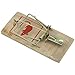 Produktbild Fackelmann Mausefallen 10 x 5 cm 2 Stück aus Holz/Metall, beige/Bronze, 17x11.5x1 cm, 16011