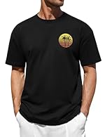 Material: men's t-shirts is make of 100% Cotton.It is soft and comfortable, lightweight and breathable. Ideal for hot summer. Design: mens t shirts feature with crew neck, Classic black and white T-shirts with short sleeve, that never go out of style...