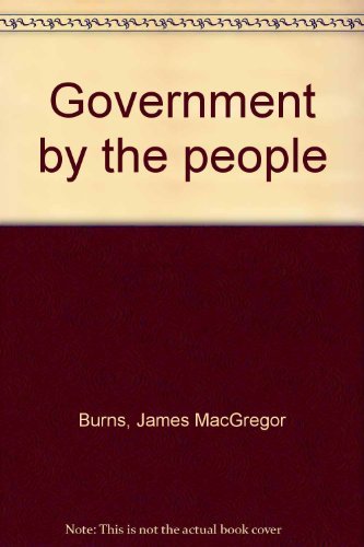 Government by the people 0133615022 Book Cover