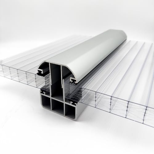Britshield Aluminum Self Supporting Rafter Glazing Bars Porch Canopy Glass Polycarbonate 8mm to 35mm