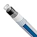 1/2 Zoll Wasserschlauch Professional Ultra Hoppy Grau Blau Gartenschlauch 30 BAR UV Stabil -20°C - +60°C Trinkwasser geeignet Formstabil 30 BAR Grau/Blau (5 Meter)