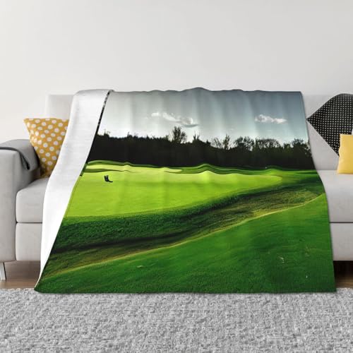 Couverture parcours de golf EdWal en microfibre pour lit douillet - 4