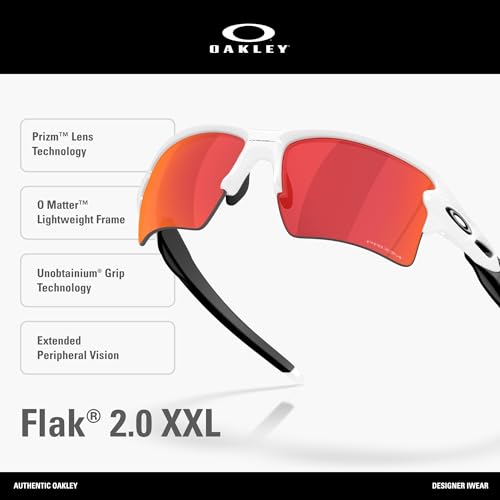 Image of Oakley Flak 2.0 XXL OO9488 Rectangle Sunglasses for Men for Women