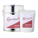 Transparente 2K Epoxidharz Versiegelung für Epoxidharzböden – Seidenmatte Schutzschicht für Fußböden, Garagenböden & farbige Epoxidbeschichtungen – Kratzfest, UV-stabil, lösemittelfrei