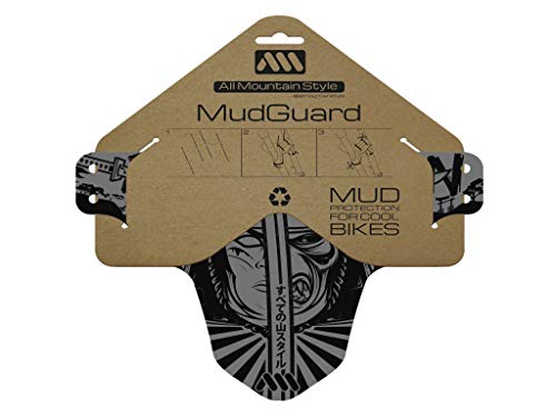Guardabarros delantero All Mountain Style AMS accesorio para bicicleta MTB de 29 pulgadas 2