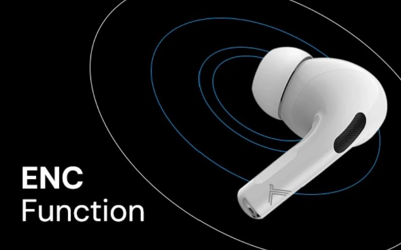 Image of KDM A1 HopPods Bluetooth 5.4 Wireless Earbuds, 36 Hours Total Playtime with Case, 5H Single Charge, ENC Noise Cancellation, Touch Control, Type-C Charging, Voice Assistant, Sea Green