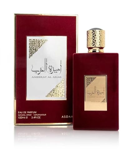 Fiozwea�����A���r�A �����p �����Y ���j�Z�b�N�X Lattafa Ameerat Al Arab ���������鍁�h�o�C����100ml (Red)