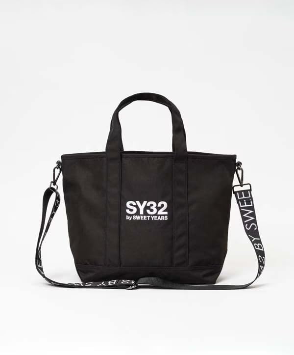 SY32 by SWEET YEARS Golf Goods Round Bag Tote Bag SHOULDER BELT Tote Bag Black One Size Fits All 32-26SN9-19