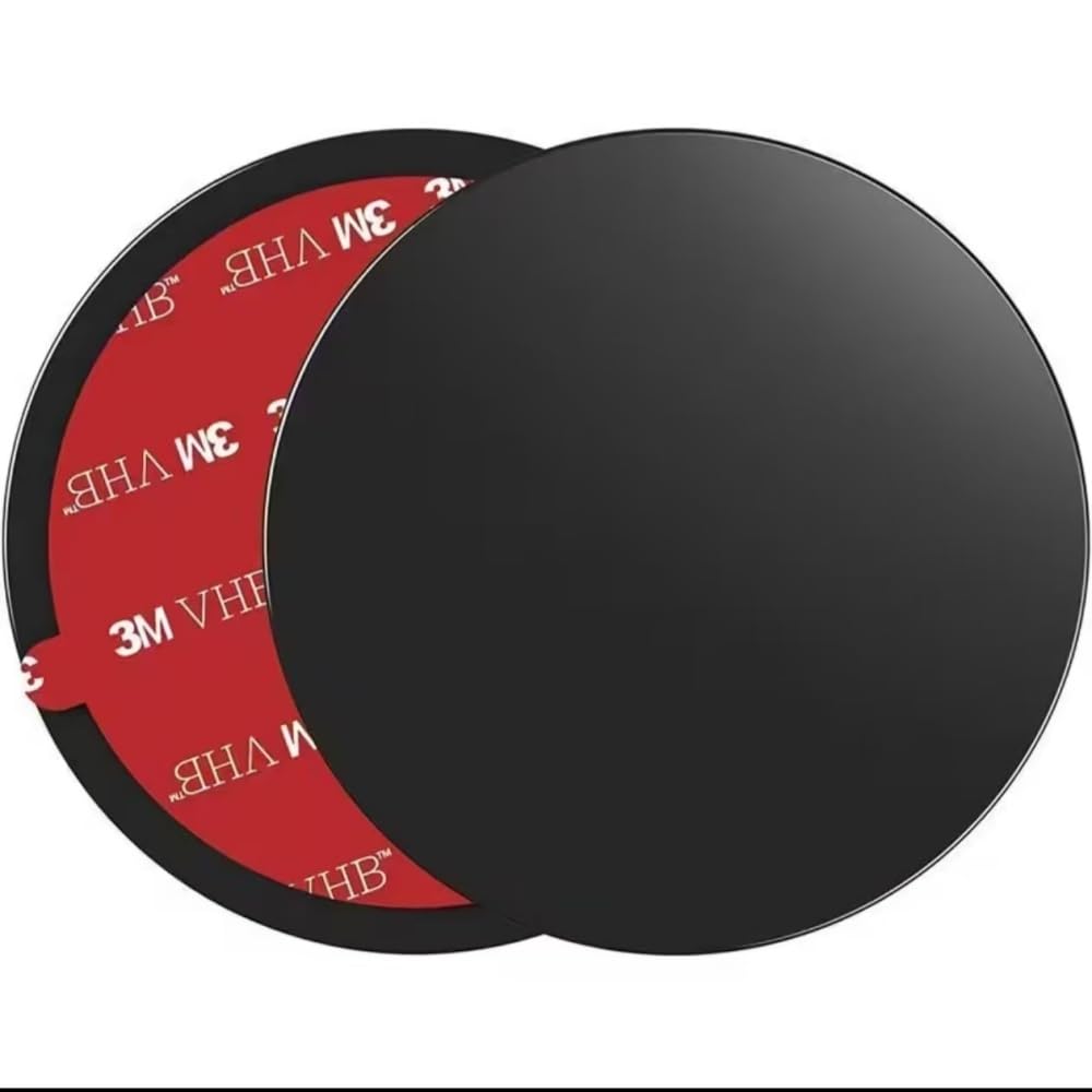 WDJRUIRUI 2 Pieces Dashboard Mounting Disk for Nissan Juke F15 F16 2011-2020, 3M VHB Adhesive Plate Secure Smooth Sticky Pad Sat Nav Holder Base
