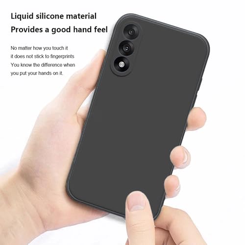 Image of FIRST MART Matte Silicone Back Cover for OnePlus Nord 5 - Black