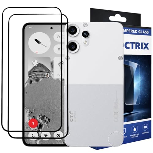 Image of Military-Grade Tempered Glass Screen Protector Compatible for Nothing CMF Phone 2 Pro 5G with Edge to Edge Coverage - Case Friendly, Anti-Scratch & Bubble-Free Installation Kit (Pack Of 2)