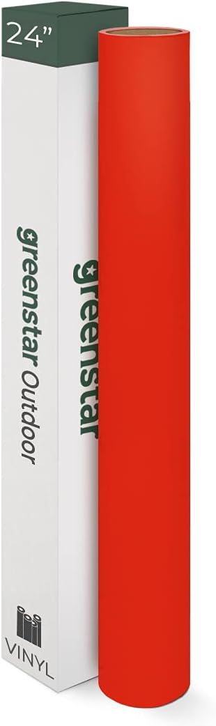 Greenstar CV1 Outdoor Adhesive Sign Vinyl Decals Graphics 3mil 24" x 50 Yards (Canary Yellow)