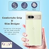 Clear Case For Google Pixel 7A Case [Slim Silicone Gel] [Ultra Thin Soft Cover] for Pixel 7A Phone Cover - Image 6