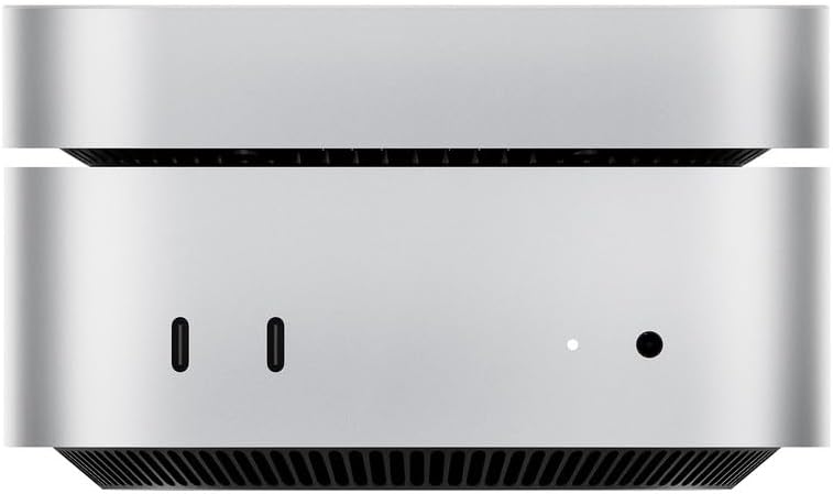 ORICO MiniMate External SSD, designed to stack perfectly with Mac mini