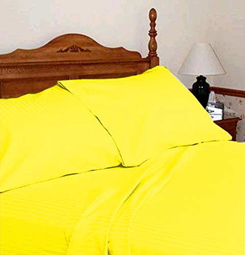 Parure de lit king size 6 pièces en coton égyptien doux et respirant