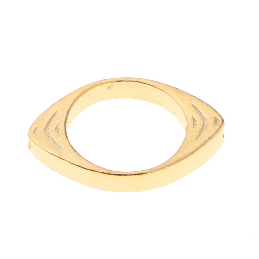ZOOMELLA 925 Sterling Silver Oval Spacer Eye Shaped DIY Jewelry Golden|Beads|Crafts-image-10