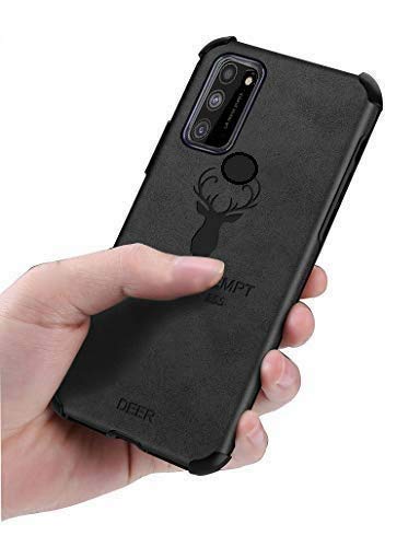 MOBITUSSION Shockproof Soft Silicone Flexible Back Cover for Samsung M30s / Samsung M21 (Black) (B08KGLFKJ4) Amazon Price History, Amazon Price Tracker