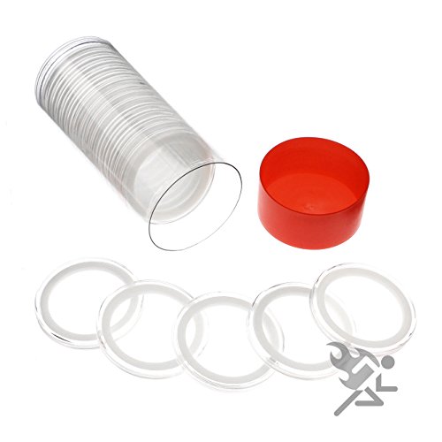 Contenedor AirTite para monedas con 20 cápsulas 39mm miniatura 1